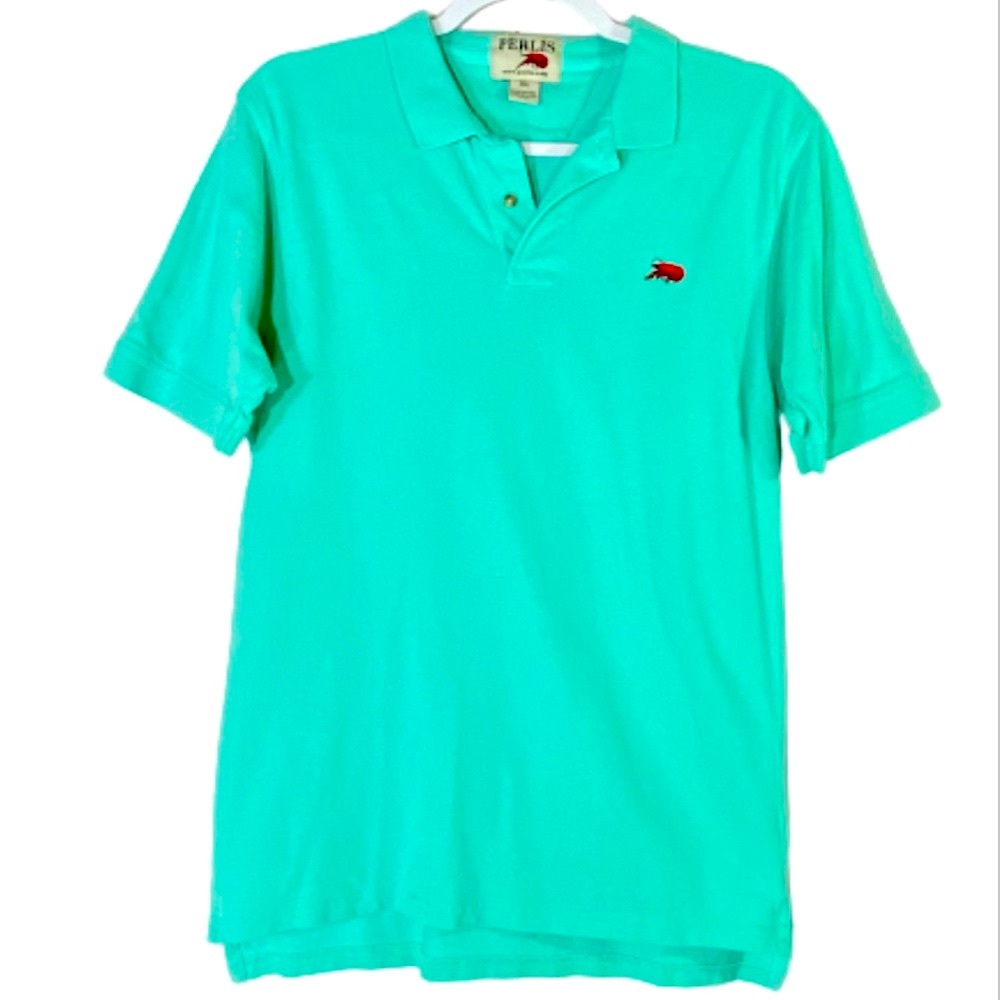 Perlis New Orleans Crawfish Polo Shirt Boys XL